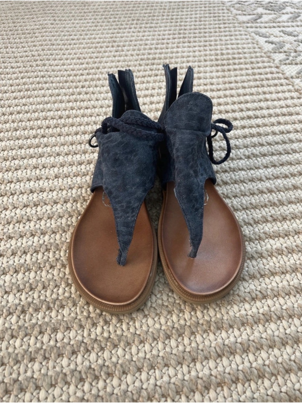 Very G Dusk Denim Sandals